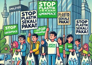 Greenpeace Balikin Sampah Plastik ke Unilever: “Ayo, Tanggung Jawab Dong!”