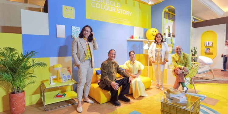 AkzoNobel Hadirkan Dulux Colour of The Year 2025 True Joy™, Warna Kuning Cerah yang Siap #BawaKebahagiaan