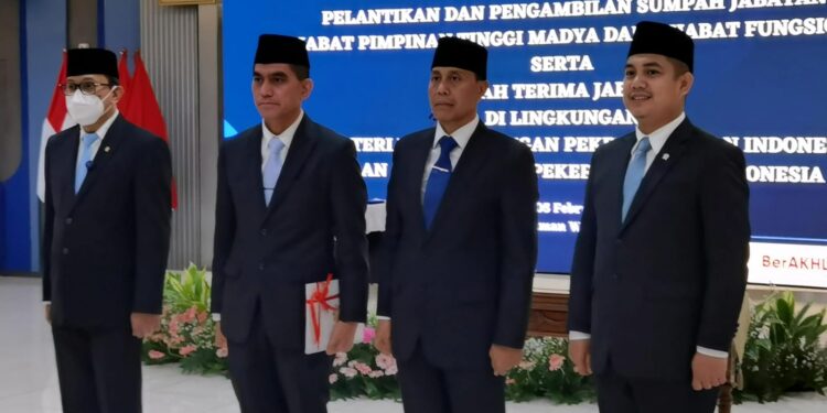 Menteri Karding Lantik Sekjen Baru, Optimalkan Tata Kelola dan Pelayanan Pekerja Migran