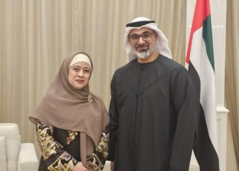 Puan Bertemu Putra Mahkota Abu Dhabi, Singgung Perempuan & Anak di Tengah Konflik Dunia