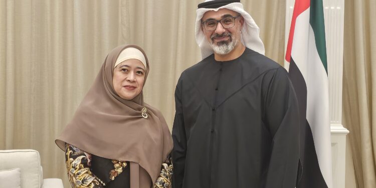 Puan Bertemu Putra Mahkota Abu Dhabi, Singgung Perempuan & Anak di Tengah Konflik Dunia