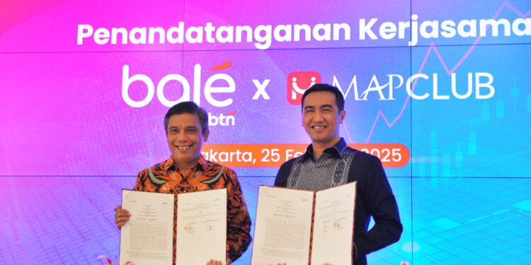 BTN dan MAPCLUB Jalin Kerjasama Perkuat Ekosistem Digital