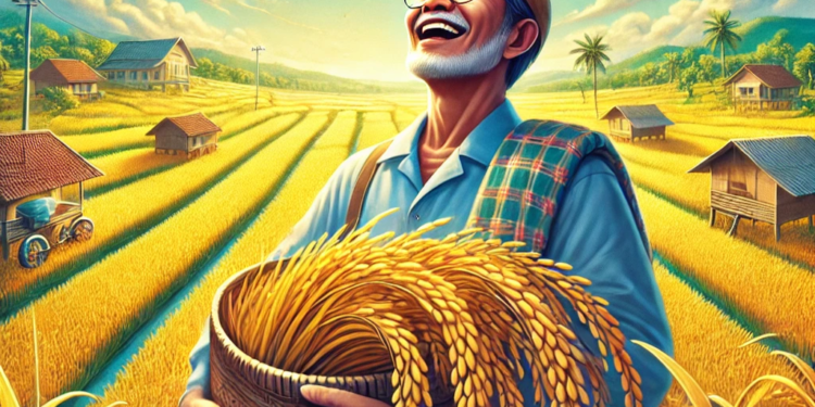 Pemerintah Naikkan HPP Gabah Kering Panen Jadi Rp6.500 per Kilogram, Petani Siap Menyongsong Kesejahteraan