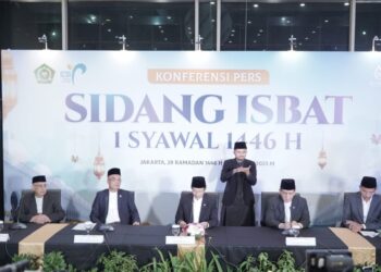 Sidang Isbat Tetapkan 1 Syawal 1446 H Jatuh pada 31 Maret 2025