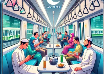Berbuka Puasa di Dalam LRT Jabodebek, Bisa Banget 🚆🍽️