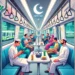 Berbuka Puasa di Dalam LRT Jabodebek, Bisa Banget 🚆🍽️