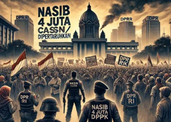 Demo Besar di Jakarta! Ribuan CASN & PPPK Turun ke Jalan: “Nasib Kami Dipertaruhkan