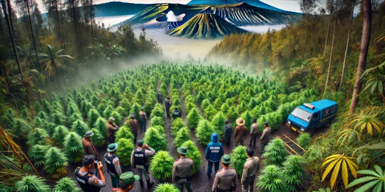 59 Ladang Ganja Ditemukan di TNBTS, DPR Minta Pengawasan Diperketat