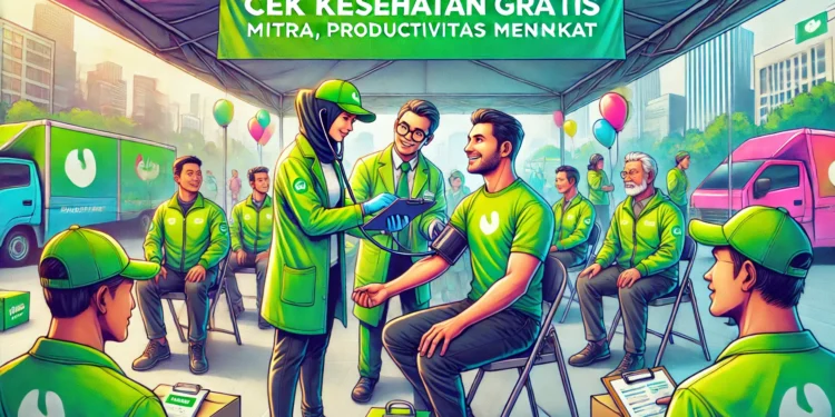 Mitra Gojek dijamin Sehat, Cek kesehatan Gratis Solusi Hidup Lebih Produktif