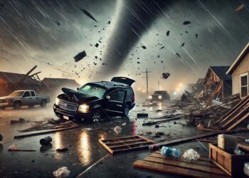 Koja Panik! Puting Beliung Ngamuk Saat Sahur, Warga Berhamburan