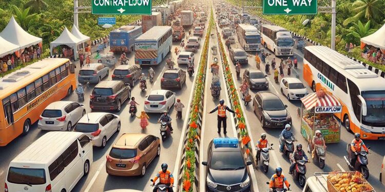 Ini Jadwal Contraflow, One Way, Ganjil Genap Mudik Lebaran 2025