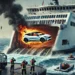 Darurat! Mobil listrik Terbakar di Kapal? Langsung Cemplungin ke Laut