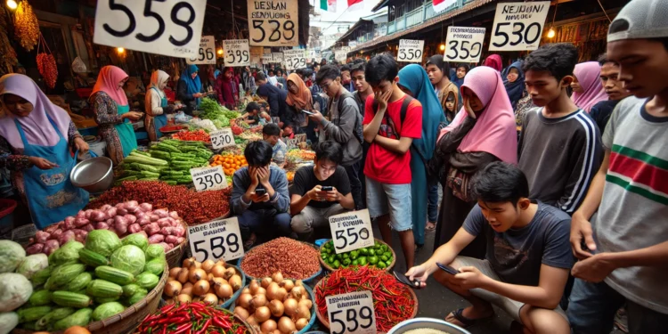 Harga Pangan Meledak Jelang Lebaran 2025