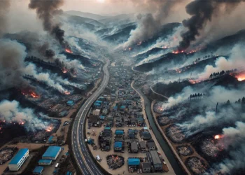 Korea Selatan Dilanda Kebakaran Hutan Terbesar Sepanjang Sejarah! Ribuan Hektare Hangus, Puluhan Orang Tewas