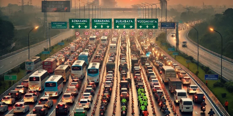 1,2 Juta Kendaraan Sudah Tinggalkan Jakarta