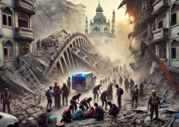 Gempa Dahsyat Guncang Myanmar: 25 Tewas, Puluhan Hilang