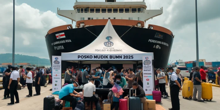 Kolaborasi PELNI, PTPN IV dan Perhutani Hadirkan Posko Mudik BUMN 2025 di Pelabuhan Batam, Siap Wujudkan Mudik Menyenangkan