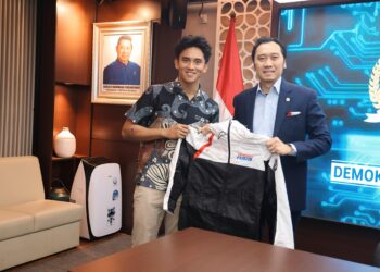 Doakan Pembalap Mario Aji di Moto2, Ibas: Kibarkan Merah Putih Hingga Garis Finish