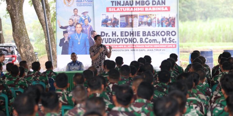 Tinjau Makan Bergizi Gratis di Ngawi, Ibas Apresiasi Peran TNI, Ahli Gizi dan Masyarakat dalam Program MBG