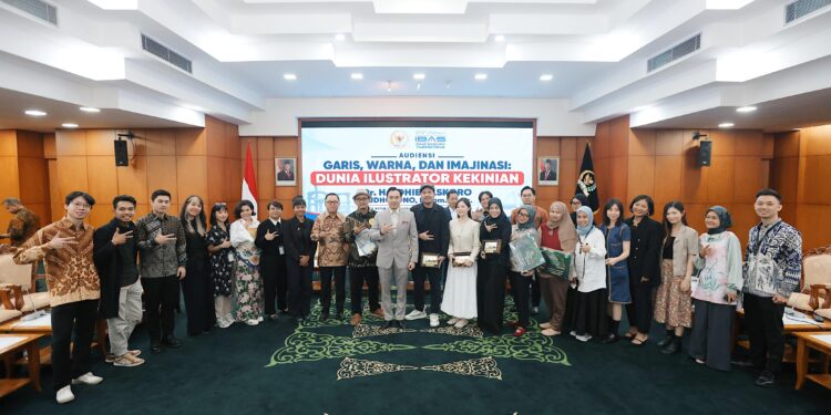 Dukung Ilustrator Kejar Market Dunia, Ibas: Perlu Perhatian, Pengembangan dan Perlindungan untuk Para Seniman Indonesia