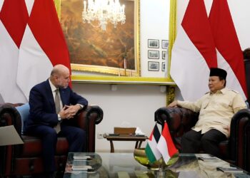 Prabowo Terima Utusan Khusus Palestina, Bahas Situasi Terkini di Gaza