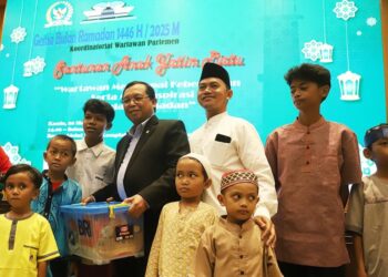 KWP Gelar Santunan Anak Yatim: Wartawan Menggapai Keberkahan di Bulan Ramadhan