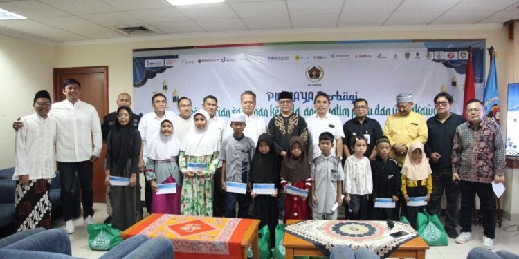 PWI Jaya Berbagi Awali Kegiatan Tahunan PWI Jaya