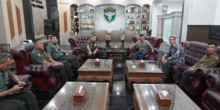 Haji Uma Bertemu Pangdam IM, Bahas Keamanan dan Pencegahan TPPO di Aceh