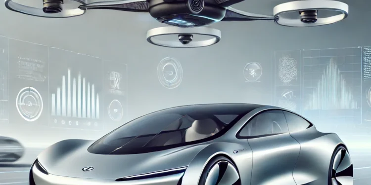 Siap Menaklukkan Jalanan dan Langit, SUV Masa Depan dengan Drone di Atap dan Teknologi Canggih