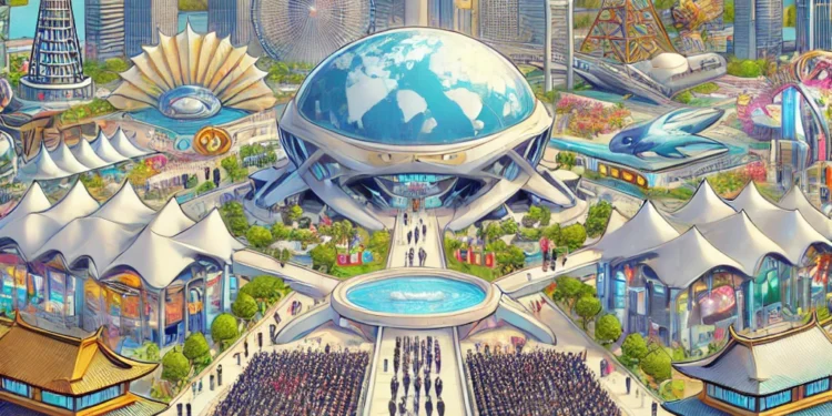 158 Negara Berkumpul di Pulau Yumeshima, Memamerkan Inovasi dan Teknologi Tercanggih