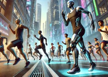 Sejarah Terbaru! 21 Robot Humanoid Tantang Manusia di Lomba Lari Setengah Maraton