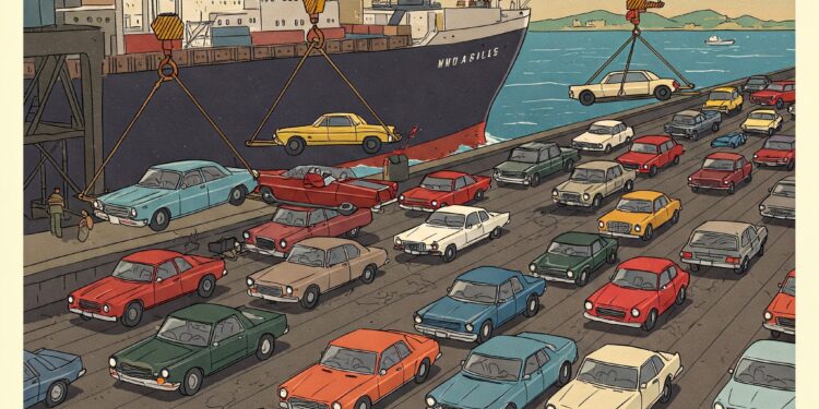 AS Dibuat Tak Berdaya! Mobil Impor Kuasai Pasar, Mimpi Tarif Trump Hancur Lebur