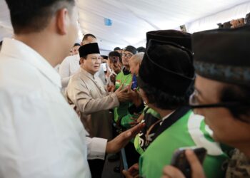 Ojol Rayakan Lebaran di Istana Bersama Prabowo: “Gembira Banget