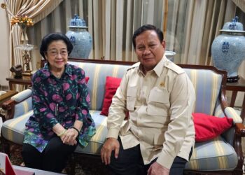 Ditengah Badai Ekonomi Global, Prabowo dan Mega Bertemu Empat Mata