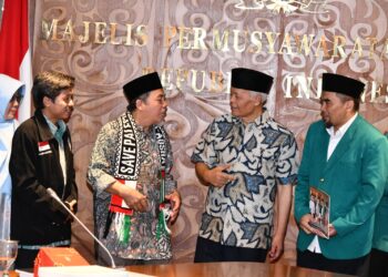 Dalam Pertemuan MPDI (Majlis Pesantren Dakwah Indonesia) dengan NGO Pro Palestina, HNW Dorong Pesantren Lanjutkan Peran Sejarah dan Sinerginya dengan NGO Pro Palestina
