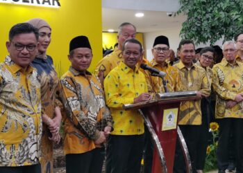 Bahlil Lahadalia Hadir dalam Acara Halal Bihalal Partai Golkar, Bahas Potensi Reshuffle dan Konsolidasi Internal