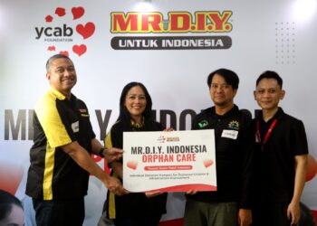 Gandeng YCAB Foundation, MR.D.I.Y. Indonesia Fasilitasi Inisiatif Ramah Lingkungan dan Donasi Perbaikan Infrastruktur di 5 Panti Asuhan Jabodetabek