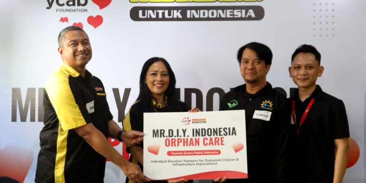Gandeng YCAB Foundation, MR.D.I.Y. Indonesia Fasilitasi Inisiatif Ramah Lingkungan dan Donasi Perbaikan Infrastruktur di 5 Panti Asuhan Jabodetabek