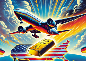 Jerman Bakal Kirim 123 Pesawat untuk Ambil 1.200 Ton Emas dari AS