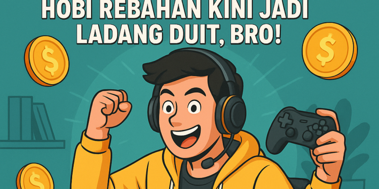 Cuan dari Game? Bisa Banget! Hobi Rebahan Kini Jadi Ladang Duit