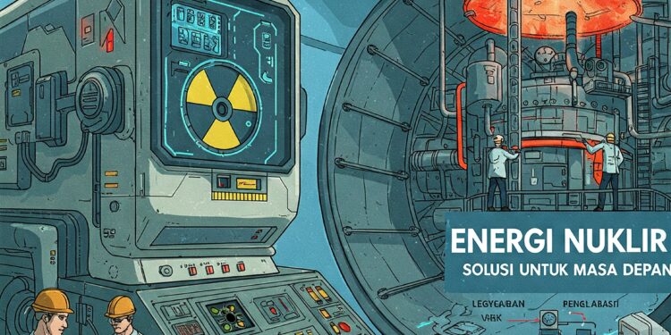 Indonesia Siap Bangun PLTN Raksasa 10 GW! Energi Nuklir Bakal Jadi Senjata Pamungkas Menuju Masa Depan Bebas Emisi