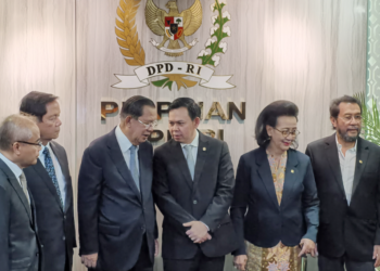 Sultan B Najamudin dan Jenderal Hun Sen Sepakat: ASEAN Butuh Forum Senat