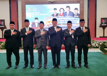 DPD RI Lantik Sekjen Baru: Irjen Pol. Muhammad Iqbal, Sultan Bachtiar Najamudin Tegaskan Profesionalisme dan Sinergi Lintas Lini