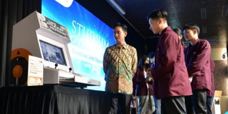 Gibran: Kurikulum AI Akan Diterapkan di SMP dan SMA Mulai Tahun Ajaran Baru