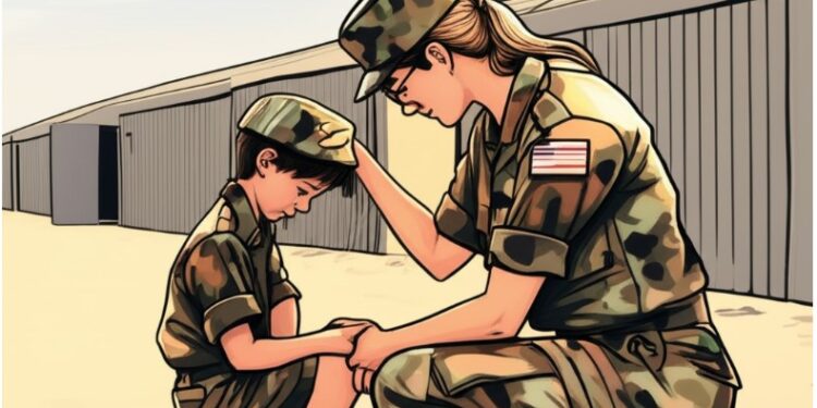 Anak-anak Sujud pada Ibunya usai Pendidikan Karakter di Barak Militer TNI