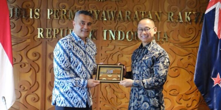 Eddy Soeparno Terima Kunjungan Dubes Selandia Baru, Perkuat Kolaborasi Pengembangan Geothermal