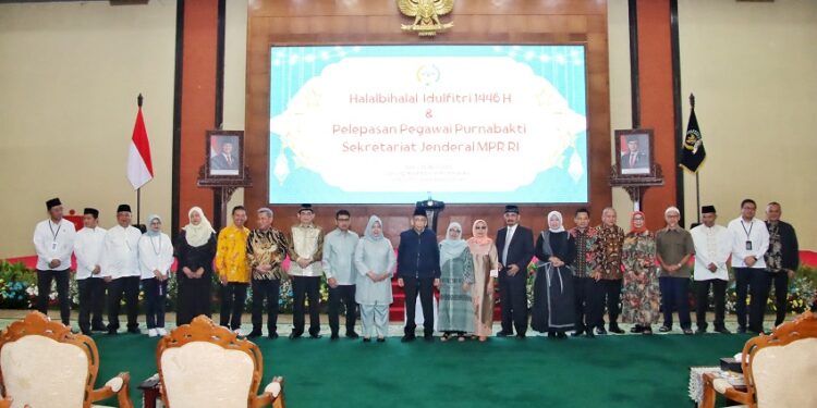 Halalbihalal Keluarga Besar Setjen MPR RI, Siti Fauziah: Tradisi Penting untuk Menjalin dan Mempererat Silaturahmi