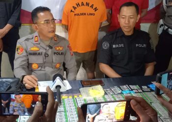 Polsek Cinere Sita Ribuan Obat Keras