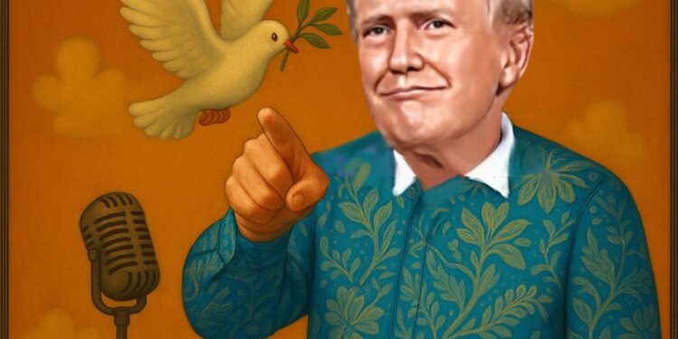 Denny JA Lahirkan Genre Lukisan Imajinasi Nusantara