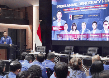 Peluncuran Policy Brief BRAINS: Dari Tarif AS hingga Tambang Strategis, AHY Ajak Gali Potensi dan Ide